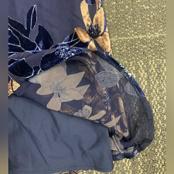 NWT Hello Molly Ninety Kisses Dress-Blue-Size L/US 8 - Picture 14 of 16